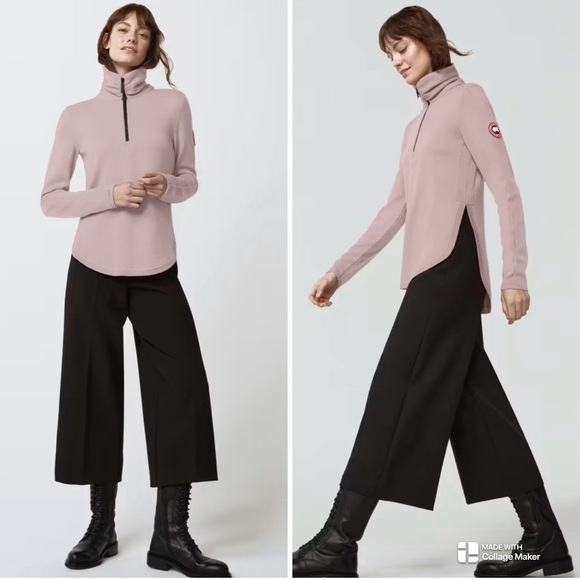 Canada Goose Sweaters - 💔 SOLD Canada Goose Fairhaven ¼ Zip Sweater Lucent Rose NWT